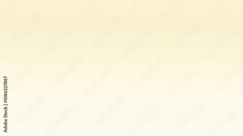 Poster soft gradient blending of pale yellow shades creating a smooth and serene background ideal for vario