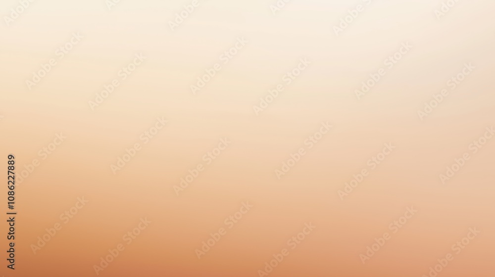 Poster soft warm gradient wallpaper blending apricot tones with subtle hues creating a calming and inviting