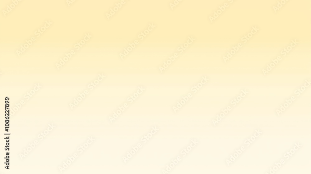 Poster Soft and Smooth Gradient Blending from Pale Yellow to Soft Hue for Background or Design Use, Perfect for Creative Projects and Visual Media Applications