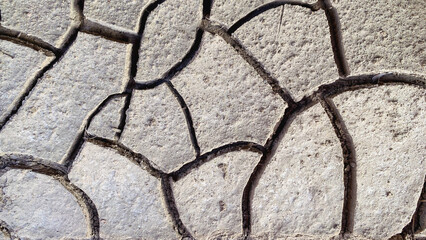 Obraz premium Cracked Concrete Texture for Background Use