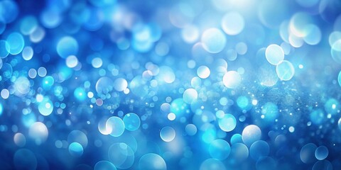 Blue bokeh background with soft and dreamy lights, bokeh, blue, abstract, defocused, glowing, glitter, soft, lights, shimmer