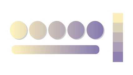 Abstract gradient background with Yellow and Purple color palette. Abstract illustration with gradient blur design. Blurred colored abstract background. Colorful gradient. Vector illustration