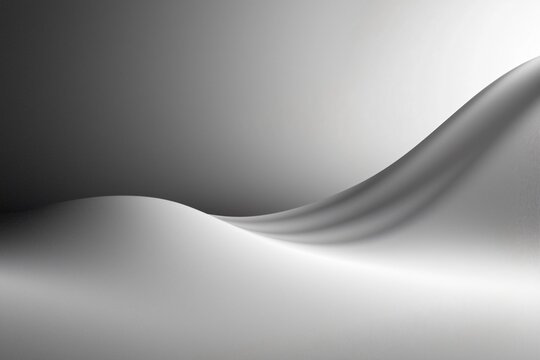Elegance in Curves: A Monochromatic Wave of Fluidity