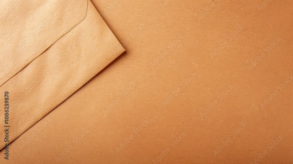 Poster a warm light brown kraft paper texture, perfect for adding a rustic touch to your design projects.