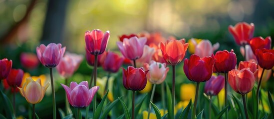 Tulip Floral Backdrop