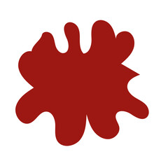 Minimalist green red abstract vector 