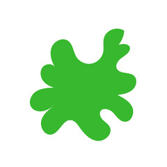 Obraz premium Minimalist green red abstract vector 