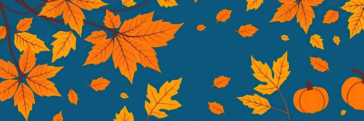 Obraz premium autumn leaves background
