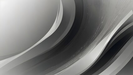 Modern white gray abstract web banner background creative design Generative AI