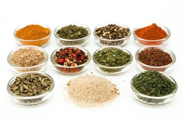 variety of spices