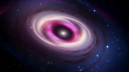 Fototapeta premium Cosmic Swirl A Galactic Core Nebula Display