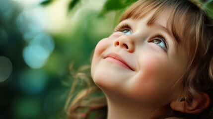 Fototapeta premium A Child's Radiant Smile