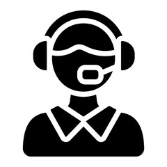 Operator solid icon
