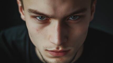 Obraz premium Intense Portrait of a Man