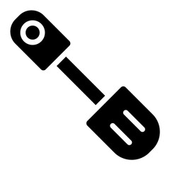 Spatula solid icon
