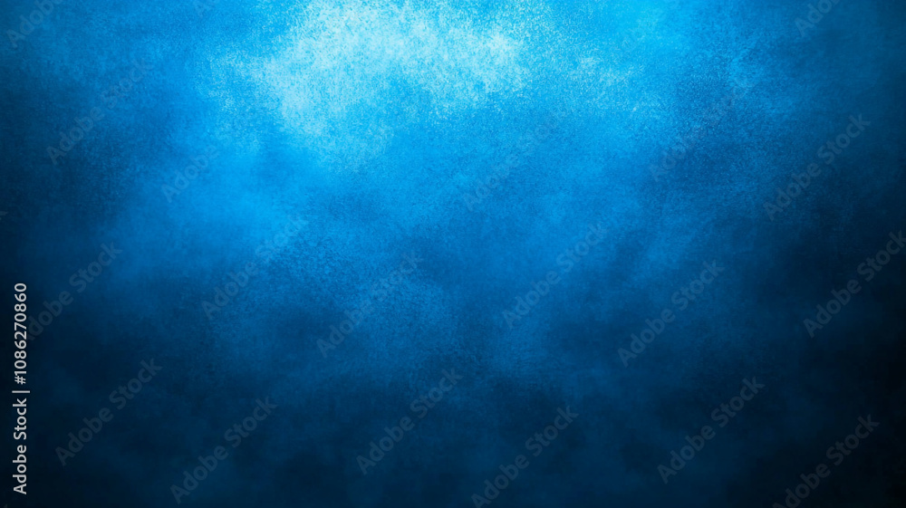 Poster calm blue abstract background reflecting tranquility in a deep ocean setting during dawn light