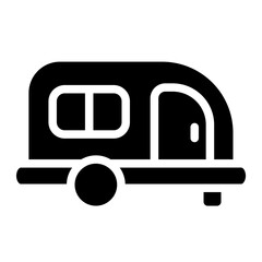 Van solid icon