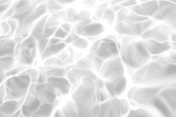 Obraz premium Abstract white background with a wavy texture that simulates the surface of water.