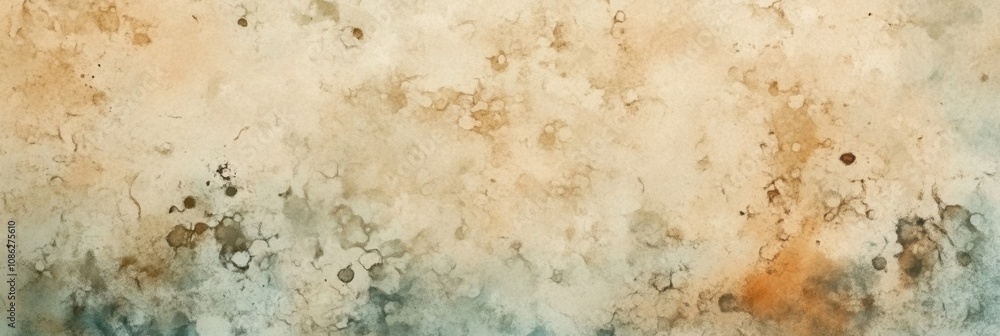 Poster Soft blends of earthy watercolor textures complement any creative project, providing an inspiring backdrop for artistic endeavors. Generative AI
