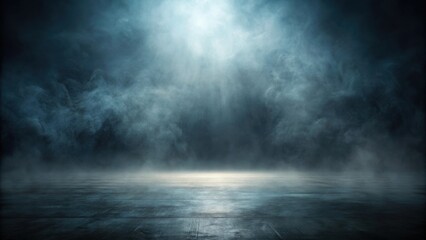 Fototapeta premium Dark gradient abstract background with a mysterious and moody atmosphere, dark, gradient, abstract, background, mysterious