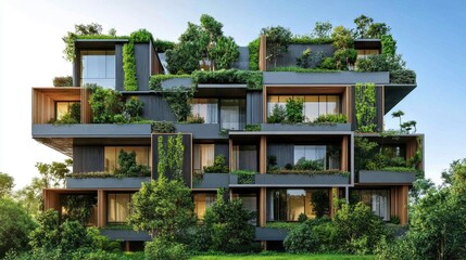 modern sustainable architecture backgrounds design
