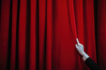 Red Curtain Unveiling