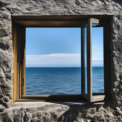 window in the sea