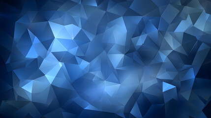Obraz premium Abstract Background - Blue Triangles Design