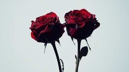 Two Red Roses