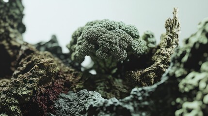 Abstract Rock Formations