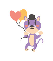 cat animal birthday party