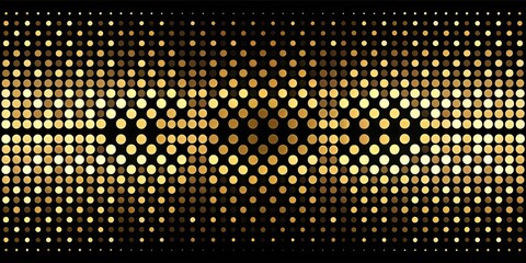 Elegant geometric pattern of gold dots on black background , luxury, , holiday, decoration, design, elegant, geometric