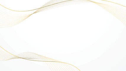 abstract white background luxury golden line wallpaper