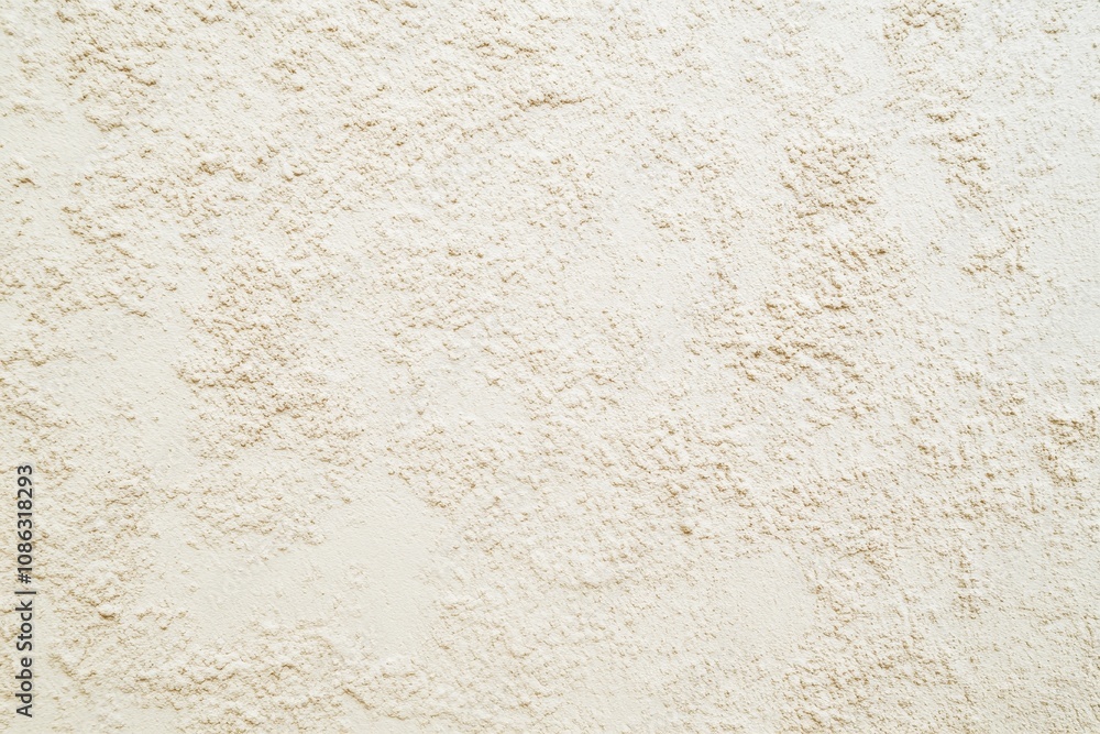 Poster a close-up of a textured wall with a cream color. the texture is subtle, almost like a fine sand or 