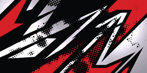 Car wrap design vector