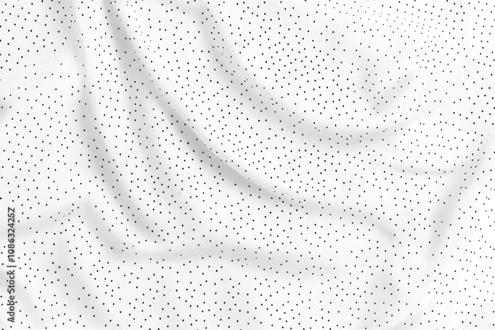Poster abstract background with a white fabric texture with a subtle grey pattern and soft lighting, captur