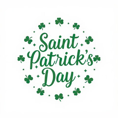 Saint Patricks Day graphic for use in web, print, craft or creative works