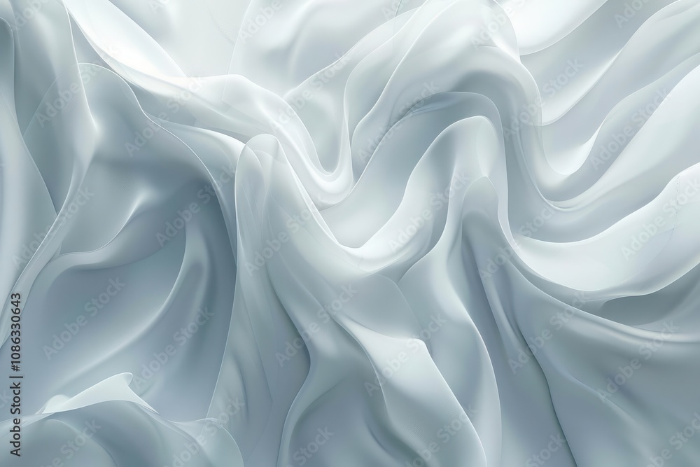 Poster background with white abstract detailed shape. dynamic futuristic background.