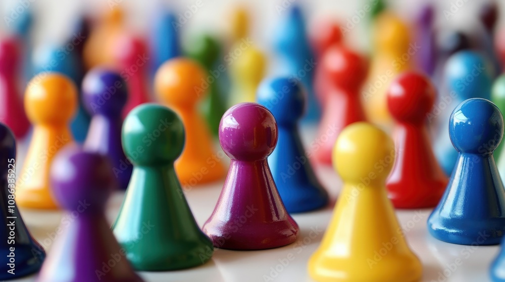 Poster describe a business development manager approach to customer segmentation.
