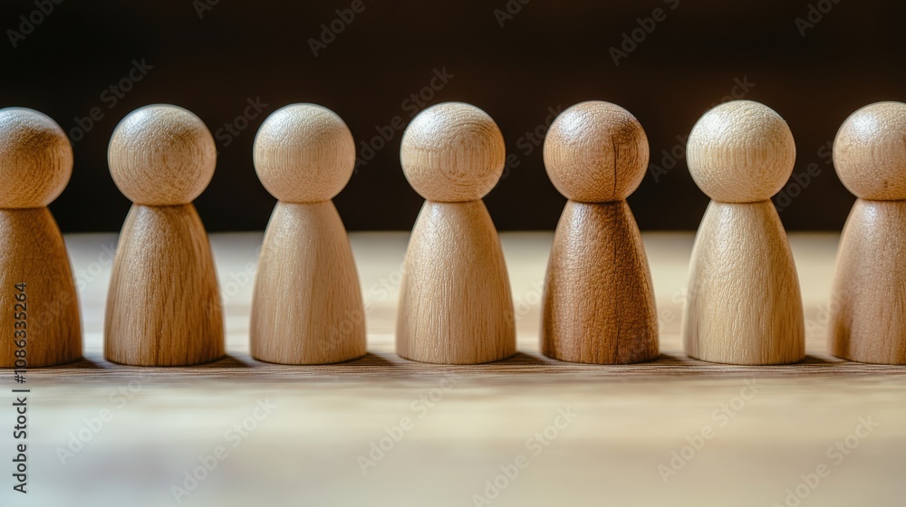 Poster describe a business development manager approach to customer segmentation.