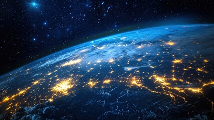 Fototapeta premium The future of the Internet of Things (IoT) promises a world where devices and systems communicate seamlessly