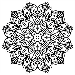 Elegant Floral Mandala Design for Meditation and Yoga Decor,mandala art, floral mandala, vector mandala, meditation decor, yoga , pattern, floral decoration, yoga art, henna mandala, vector art