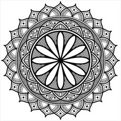 Elegant Floral Mandala Design for Meditation and Yoga Decor,mandala art, floral mandala, vector mandala, meditation decor, yoga , pattern, floral decoration, yoga art, henna mandala, vector art