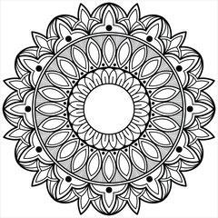 Elegant Floral Mandala Design for Meditation and Yoga Decor,mandala art, floral mandala, vector mandala, meditation decor, yoga , pattern, floral decoration, yoga art, henna mandala, vector art