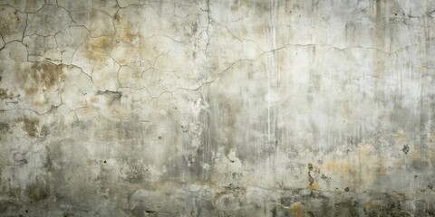 Obraz premium Image of weathered and worn stone, rock, or concrete wall or floor with scratches and fading in light grey tones, weathered, worn