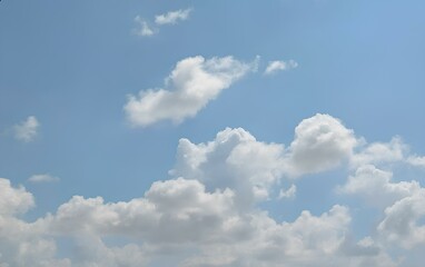 Blue Sky with Clouds