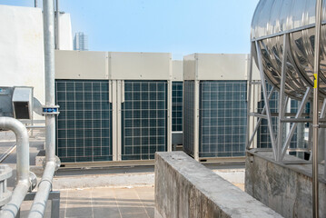 Industrial air conditioning in buildings
General industrial air conditioning