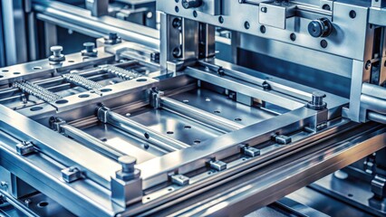 Metal parts of printer being manufactured using printing technology ,  printer, metal parts