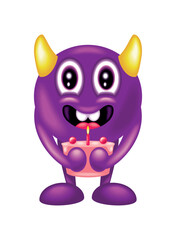 cute monster birthday party