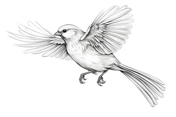 Fototapeta premium bird, animal, nature, flying, wildlife, illustration, wing, design, vector, feather, silhouette, beak, colourful, flight, horizontal, no people, art, black, blue, sky, tree branch, beautiful, freedom,